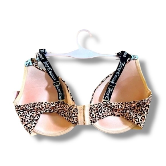 NWT Juicy Couture Leopard‎ Print Underwire Bra - Picture 2 of 2